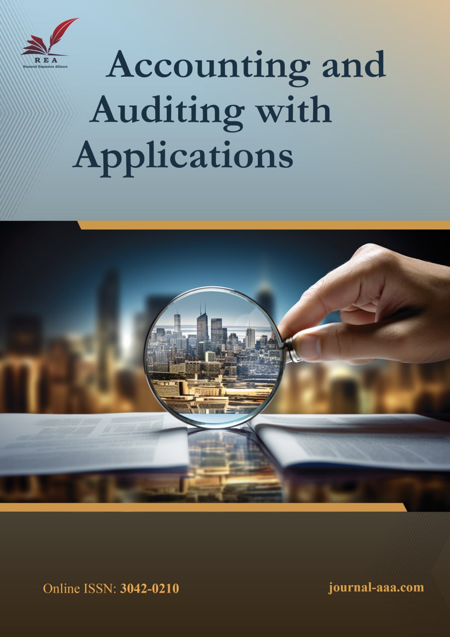 					View Vol. 1 No. 2 (2024): Accounting and Auditing with Applications
				