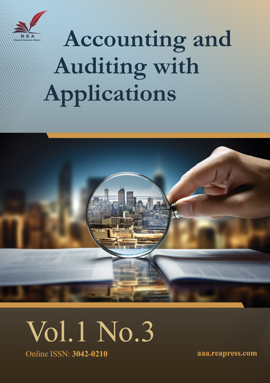 					View Vol. 1 No. 3 (2024): Accounting and Auditing with Applications
				